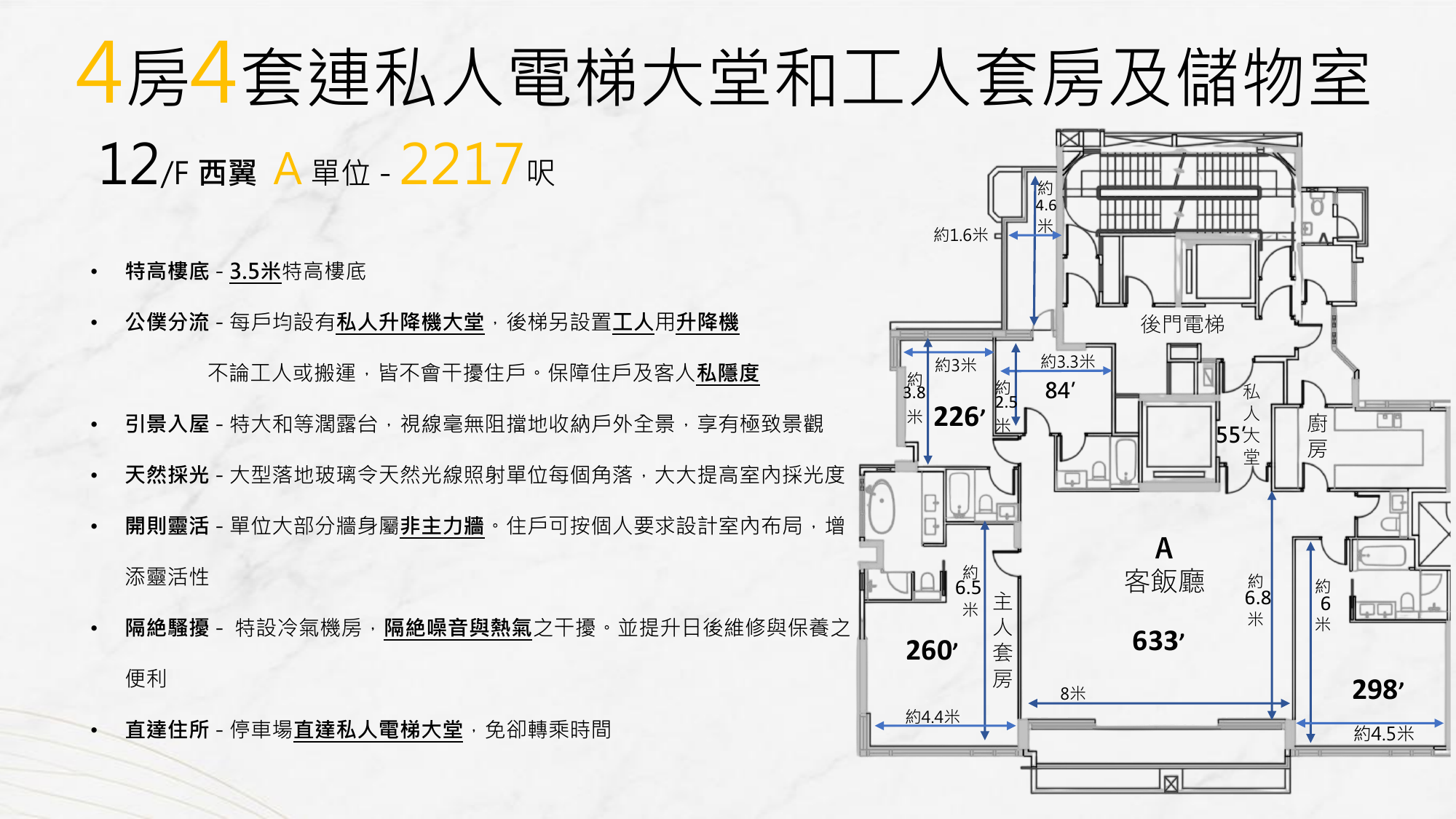 博峯特色戶平面圖資料